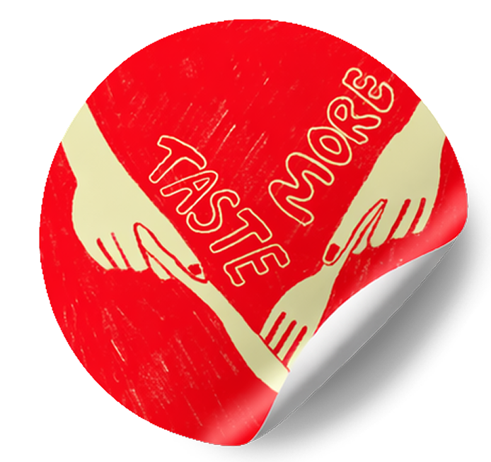 Taste More sticker